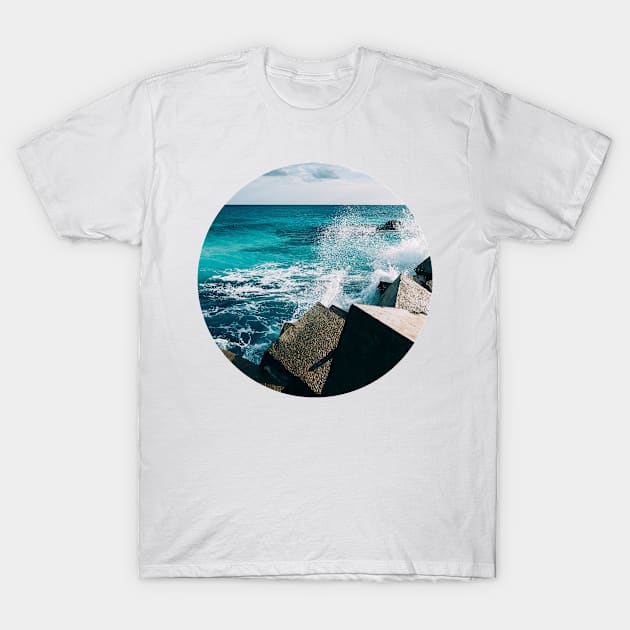 On The Rocky Shore T-Shirt by GrayLess